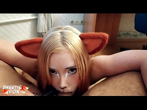 ❤️ Кицунэ глытае член і канчае ў рот ❤ Рускае порна у нас be.porno-negrov.ru ❌